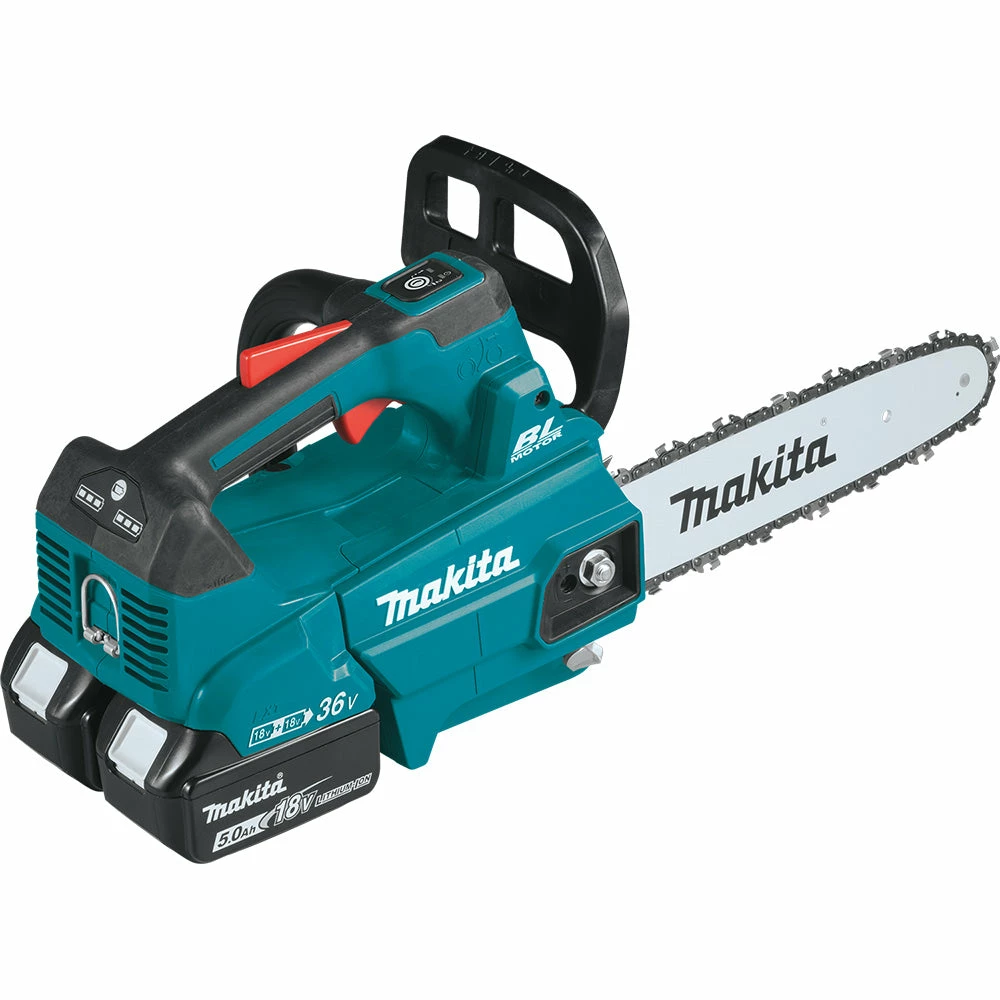 Lawn & Outdoor Power Makita XCU08PT 18V X2 36V 14" Li-Ion Brushless Top Handle Chain Saw Kit 4 Lawn & Outdoor Power Makita XCU08PT 18V X2 36V 14" Li-Ion Brushless Top Handle Chain Saw Kit