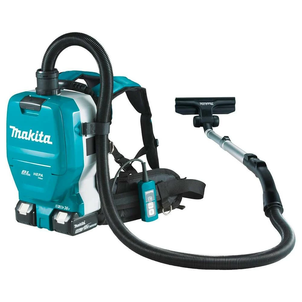 Makita XCV09PT 18 Volt LXT (36 Volt) 1/2 Gallon Backpack Dry Vacuum Kit 7 Makita XCV09PT 18 Volt LXT (36 Volt) 1/2 Gallon Backpack Dry Vacuum Kit