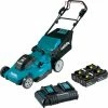 Makita XML11CT1 36V (18V X2) LXT 21" Walk Behind Self-Propelled Lawn Mower Kit