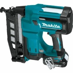 Makita XNB02RJ 18 Volt 2-1/2 Inch 2.0Ah 16 Gauge Straight Finish Nailer Kit