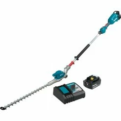 Makita XNU01T 18V 20" LXT Brushless Cordless Articulating Pole Hedge Trimmer Kit