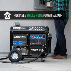DuroMax XP10000X 10,000 Watt Gasoline Portable Generator W/ CO Alert Gasoline Generators