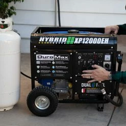 DuroMax XP12000EH 12,000 Watt Portable Dual Fuel Gas Propane Generator Dual Fuel Generators 27 DuroMax XP12000EH 12,000 Watt Portable Dual Fuel Gas Propane Generator Dual Fuel Generators