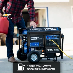 DuroMax XP12000X 12,000 Watt Gasoline Portable Generator W/ CO Alert Gasoline Generators 16 DuroMax XP12000X 12,000 Watt Gasoline Portable Generator W/ CO Alert Gasoline Generators
