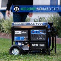 DuroMax XP12000X 12,000 Watt Gasoline Portable Generator W/ CO Alert Gasoline Generators 17 DuroMax XP12000X 12,000 Watt Gasoline Portable Generator W/ CO Alert Gasoline Generators