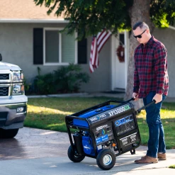 Dual Fuel Generators DuroMax XP13000DX 13,000 Watt Dual Fuel Gas Propane Portable Generator W/ CO Alert