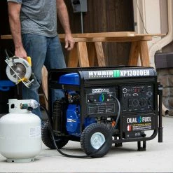 Dual Fuel Generators DuroMax XP13000EH 13,000 Watt Portable Dual Fuel Gas Propane Generator