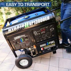Dual Fuel Generators DuroMax XP13000EH 13,000 Watt Portable Dual Fuel Gas Propane Generator