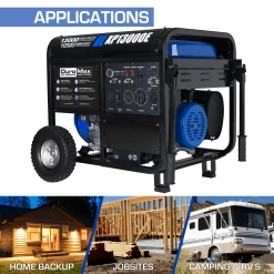 DuroMax XP13000E 13,000 Watt Portable Gas Powered Generator Gasoline Generators 16 DuroMax XP13000E 13,000 Watt Portable Gas Powered Generator Gasoline Generators
