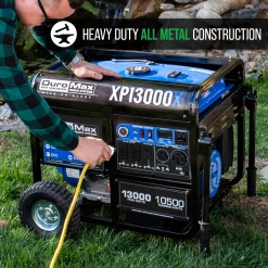 Gasoline Generators DuroMax XP13000X 13,000 Watt Gasoline Portable Generator W/ CO Alert