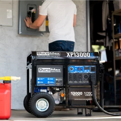Gasoline Generators DuroMax XP13000X 13,000 Watt Gasoline Portable Generator W/ CO Alert