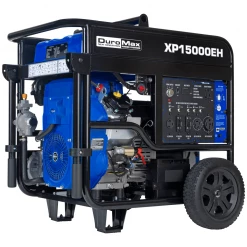 Dual Fuel Generators DuroMax XP15000EH 15,000 Watt Portable Dual Fuel Gas Propane Generator