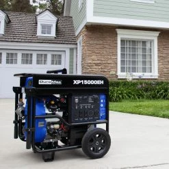 Dual Fuel Generators DuroMax XP15000EH 15,000 Watt Portable Dual Fuel Gas Propane Generator