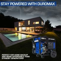 Dual Fuel Generators DuroMax XP15000EH 15,000 Watt Portable Dual Fuel Gas Propane Generator