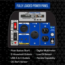 DuroMax XP2300iH 2,300 Watt Portable Dual Fuel Inverter Generator W/ CO Alert 19 DuroMax XP2300iH 2,300 Watt Portable Dual Fuel Inverter Generator W/ CO Alert