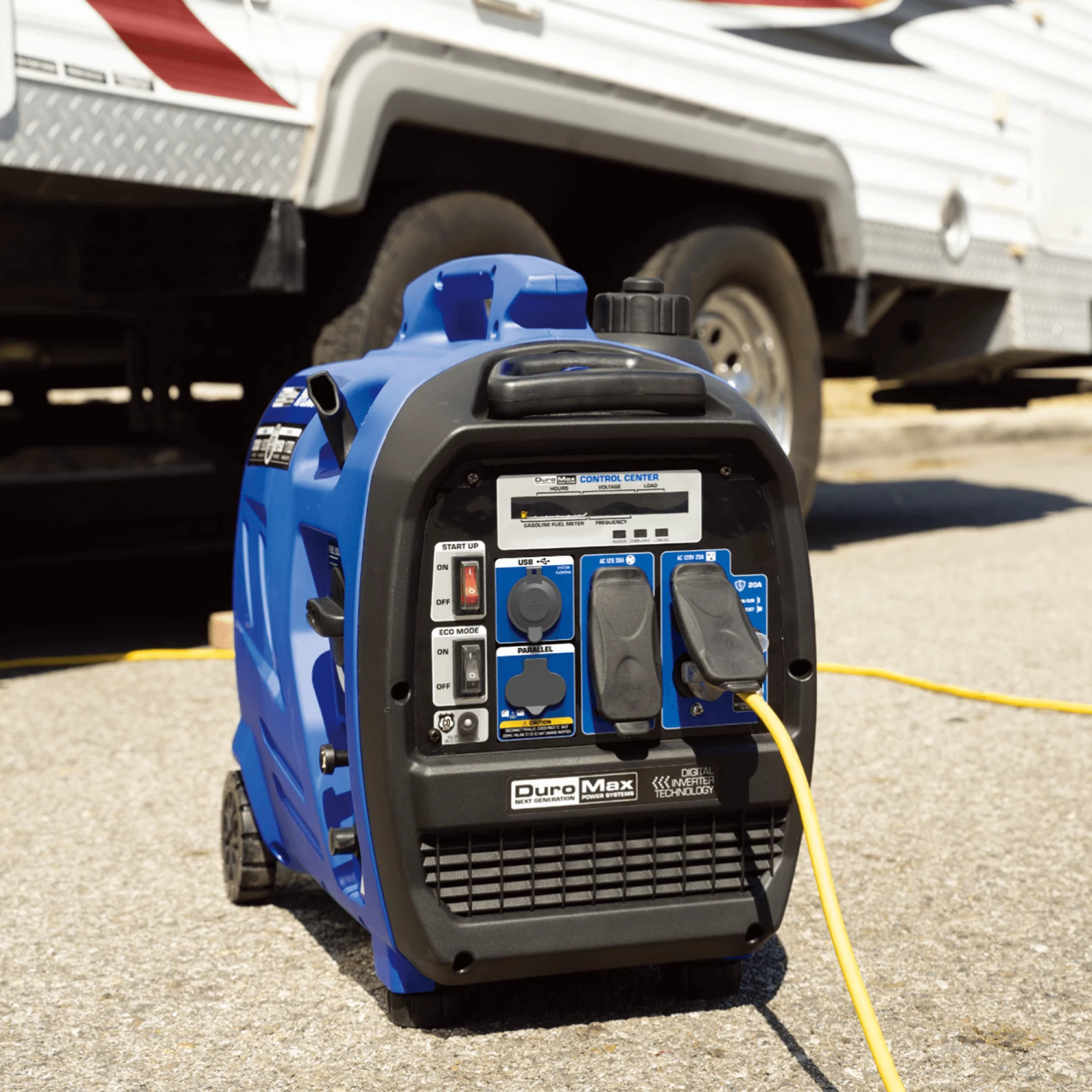 DuroMax XP2300iH 2,300 Watt Portable Dual Fuel Inverter Generator W/ CO Alert 10 DuroMax XP2300iH 2,300 Watt Portable Dual Fuel Inverter Generator W/ CO Alert