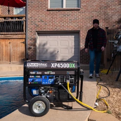 DuroMax XP4500DX 4,500 Watt Dual Fuel Gas Propane Portable Generator W/ CO Alert Dual Fuel Generators