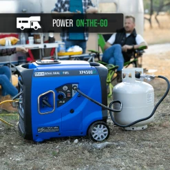 DuroMax XP4500iH 4,500 Watt Portable Dual Fuel Inverter Generator W/ CO Alert Dual Fuel Generators