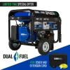 DuroMax XP4850HX 4,850 Watt Portable Dual Fuel Gas Propane CO Alert Generator Gasoline Generators