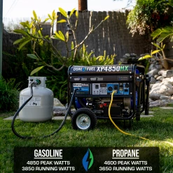 DuroMax XP4850HX 4,850 Watt Portable Dual Fuel Gas Propane CO Alert Generator Gasoline Generators 23 DuroMax XP4850HX 4,850 Watt Portable Dual Fuel Gas Propane CO Alert Generator Gasoline Generators