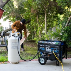 DuroMax XP4850HX 4,850 Watt Portable Dual Fuel Gas Propane CO Alert Generator Gasoline Generators 27 DuroMax XP4850HX 4,850 Watt Portable Dual Fuel Gas Propane CO Alert Generator Gasoline Generators