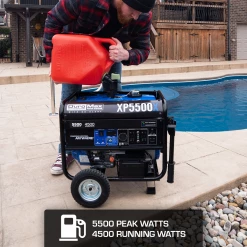 Gasoline Generators DuroMax XP5500X 5,500 Watt Gasoline Portable Generator W/ CO Alert