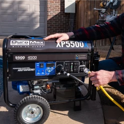 Gasoline Generators DuroMax XP5500X 5,500 Watt Gasoline Portable Generator W/ CO Alert