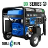 DuroMax XP7500DX 7,500 Watt Dual Fuel Gas Propane Portable Generator W/ CO Alert Dual Fuel Generators 1 DuroMax XP7500DX 7,500 Watt Dual Fuel Gas Propane Portable Generator W/ CO Alert Dual Fuel Generators