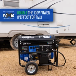 DuroMax XP7500X 7,500 Watt Gasoline Portable Generator W/ CO Alert Gasoline Generators