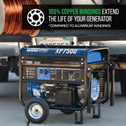 DuroMax XP7500X 7,500 Watt Gasoline Portable Generator W/ CO Alert Gasoline Generators