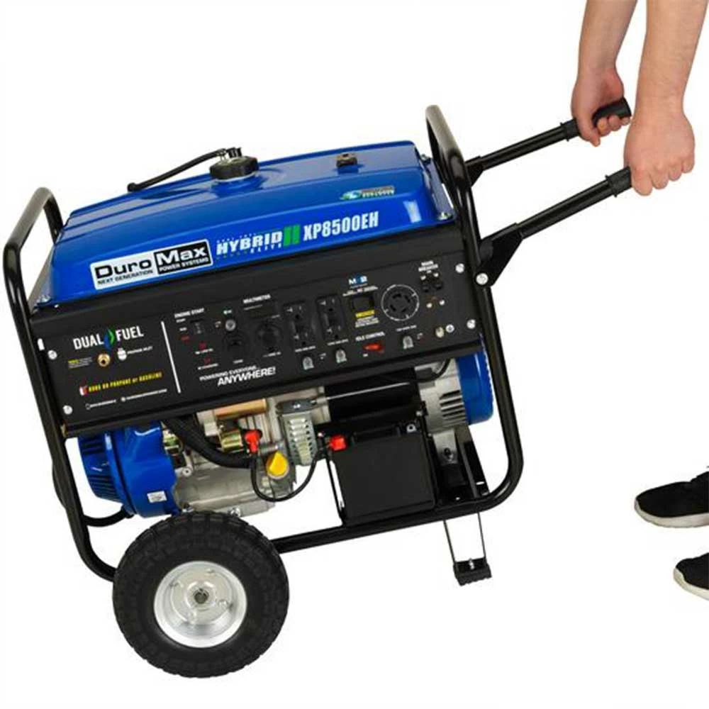 DuroMax XP8500EH 8,500 Watt Portable Dual Fuel Gas Propane Powered Generator 7 DuroMax XP8500EH 8,500 Watt Portable Dual Fuel Gas Propane Powered Generator