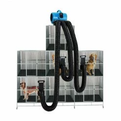 XPOWER X-430TF-MDK 1/3HP 2000CFM 3.8A 3 Speed Mutli-Cage Dryer W/ Drying Kit