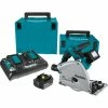 Makita XPS01PMJ 36V 2X 18V LXT 6-1/2" Li-Ion Brushless Plunge Circular Saw Kit Tools & Equipment