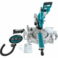 Makita XSL07Z 18 Volts X2 LXT Brushless Dual Miter Saw With Laser, Tool Only Tools & Equipment