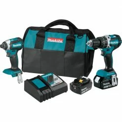 Tools & Equipment Makita XT269T 18 Volt 5.0Ah 2-Tool Brushless Cordless Driver Combo Kit