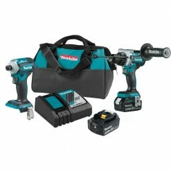 Tools & Equipment Makita XT288T 18V LXT Li-Ion Brushless Cordless Drill/Driver Combo Kit
