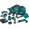 Tools & Equipment Makita XT801X1 18V LXT Lithium-Ion Cordless 8-Pc. Combo Kit (3.0Ah) 1 Tools & Equipment Makita XT801X1 18V LXT Lithium-Ion Cordless 8-Pc. Combo Kit (3.0Ah)
