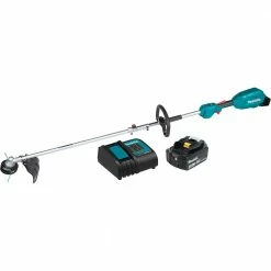 Makita XUX02SM1X1 18V LXT Li-Ion Couple Shaft Power Head Kit W/ 13" Attachment Lawn & Outdoor Power
