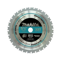 Makita A-96095 5-7/8" 32T Carbide-Tipped Saw Blade, Metal/General Purpose Power Tools