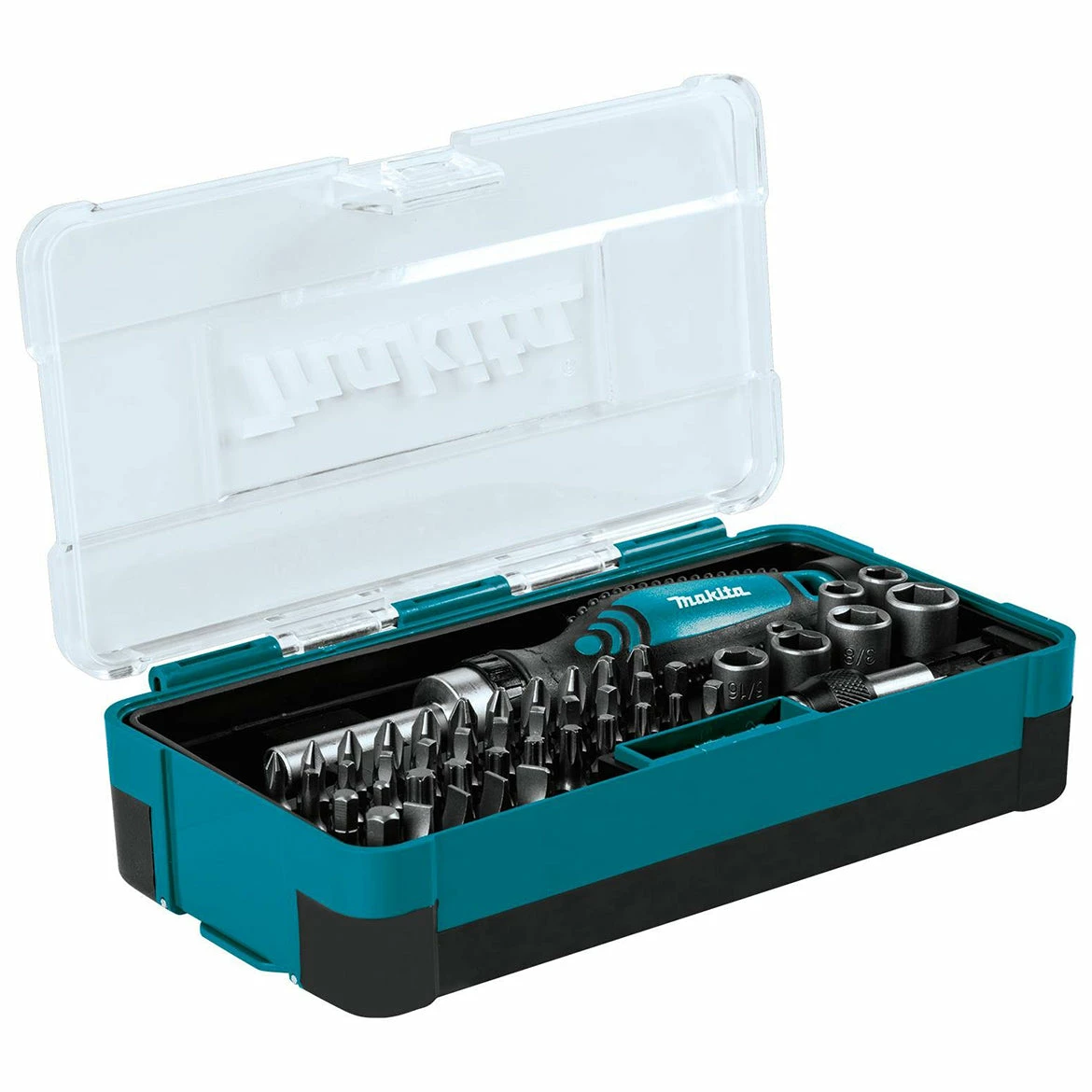 Makita B-50289 Durable Multi Assorted Fastening Ratchet And Bit Set - 47pc Power Tools 3 Makita B-50289 Durable Multi Assorted Fastening Ratchet And Bit Set - 47pc Power Tools