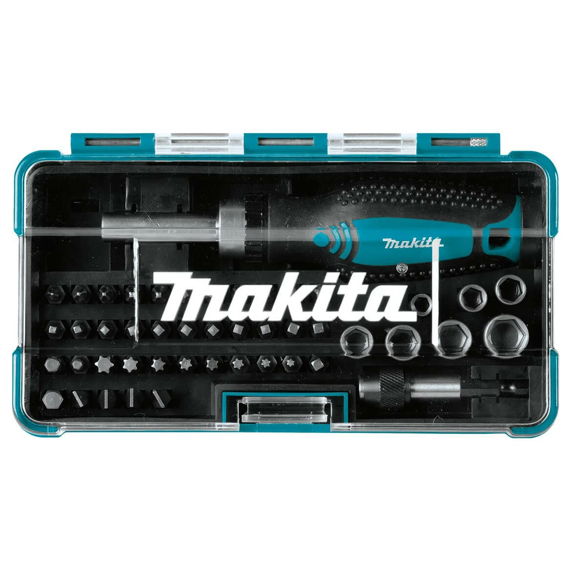 Makita B-50289 Durable Multi Assorted Fastening Ratchet And Bit Set - 47pc Power Tools 4 Makita B-50289 Durable Multi Assorted Fastening Ratchet And Bit Set - 47pc Power Tools