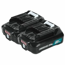 Makita BL1021B-2 12-Volt Max 2.0-Amp CXT LED Lithium-Ion Charging Battery - 2pk