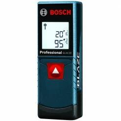 Tools & Equipment Bosch GLM 20 65-Foot Real-Time Measuring Backlit Display Compact Laser Measure