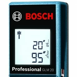 Tools & Equipment Bosch GLM 20 65-Foot Real-Time Measuring Backlit Display Compact Laser Measure