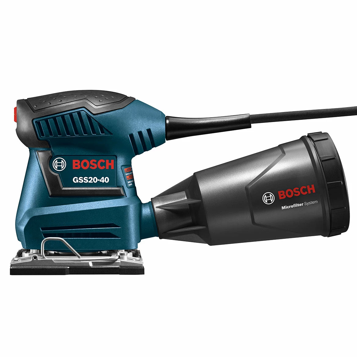 Tools & Equipment Bosch GSS20-40 120-Volt 2-Amp 1/4-Inch Sheet Corded Orbital Finishing Sander 4 Tools & Equipment Bosch GSS20-40 120-Volt 2-Amp 1/4-Inch Sheet Corded Orbital Finishing Sander