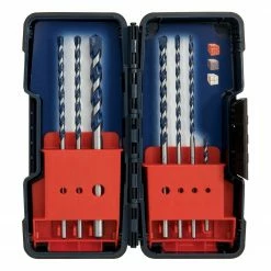 Bosch HCBG700 7-Piece Multi-Purpose Blue Granite Hammer Drill Masonry Bit Set Power Tools