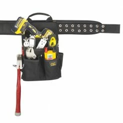 Custom Leather Craft Custom LeatherCraft 5609 20-Pocket 3-Piece Double Layer Cordura Electrical Combo Tools & Equipment 7 Custom Leather Craft Custom LeatherCraft 5609 20-Pocket 3-Piece Double Layer Cordura Electrical Combo Tools & Equipment