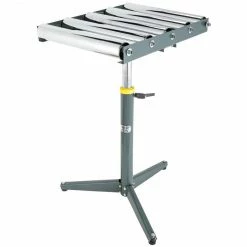 Shop Fox D2274 26-Inch 44-5/8-Inch 5-Roller Height Adjusting Ball-Bearing Stand