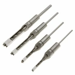 Shop Fox D2845 D2845 1/4-Inch - 1/2-Inch Mortising Chisel Set - 4pc W/ Case