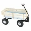Shop Fox D3244 32-Inch X 14-Inch Pneumatic Wheel Heavy-Duty Wooden Wagon Tools & Equipment
